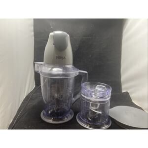 Ninja Master Prep Food Processor Blender 400W Power Pod Pitcher (QB900B) Incompl